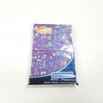 Протекторы MTGTRADE matte purple hologram (100 шт) фото цена описание