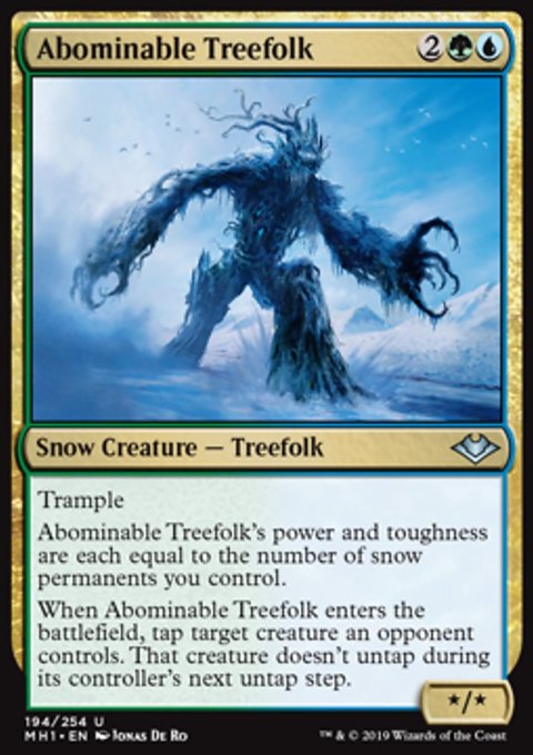 Abominable Treefolk фото цена описание
